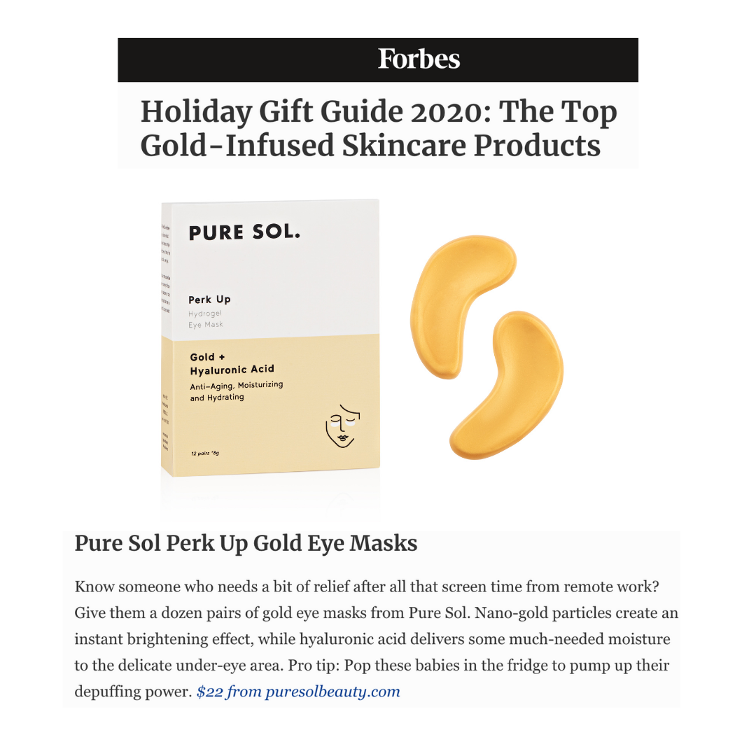Pure Sol Gold Under-Eye Gel Patches – Curated by Skintera