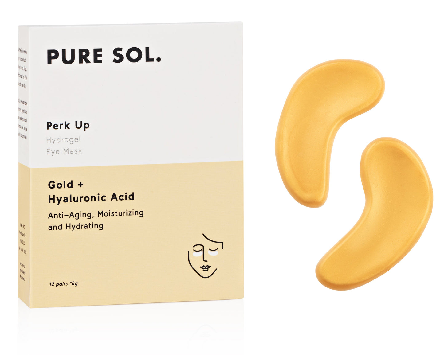 Pure Sol Gold Under-Eye Gel Patches – Curated by Skintera