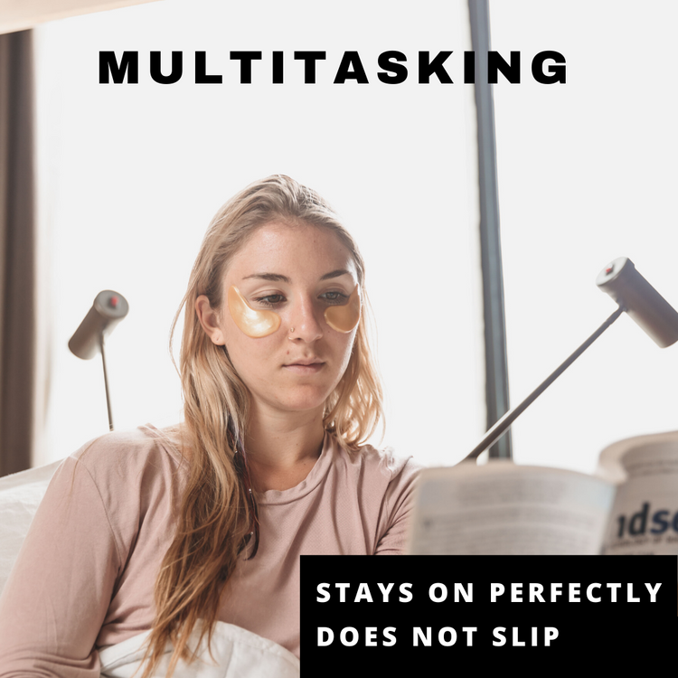 Pure Sol Gold Under-Eye Gel Patches – Brighten Your Eyes with Skintera&