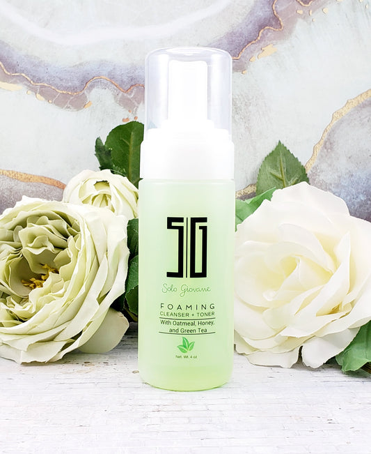 Solo Giovane Foaming Cleanser & Toner – Curated by Skintera
