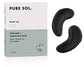 Pure Sol Charcoal Under-Eye Gel Patches for Bright, Refreshing Eyes - Skintera